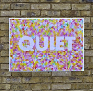 Image of "Quiet" print