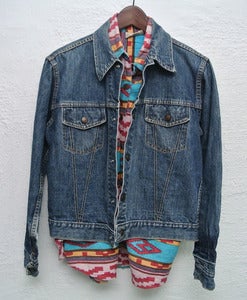 Image of Vintage Montgomery Ward denim jacket (S)