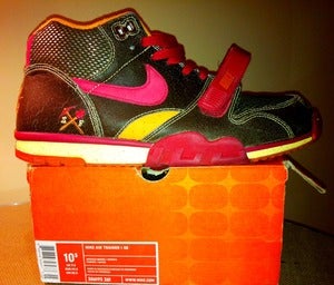 Image of 2005 Nike Air Trainer 1 SB HUF 'GOLD DIGGER'  Dunk High