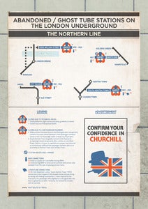 Image of Abandoned/Ghost Stations - Northern Line