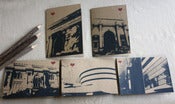Image of NYC Lover's Museums and Library set of 5 note cards