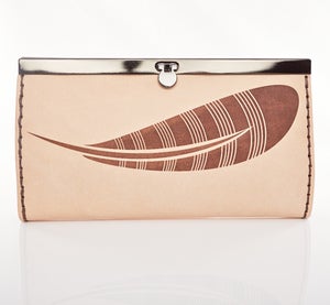 Image of 2013 Wind Laser Engraved Leather Wallet