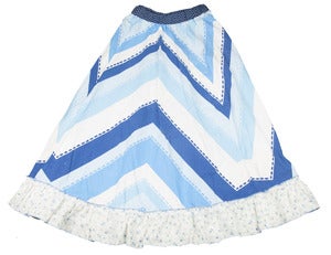 Image of Blue TEEN skirt size age 10 to 12 years