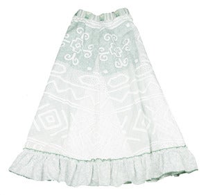Image of minty teen skirt 8 to 10 years