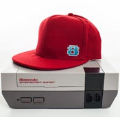 Image of 8 Bit Apparel #Pixel Snapback Red