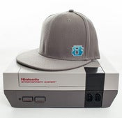 Image of 8 Bit Apparel #Pixel Snapback Gray
