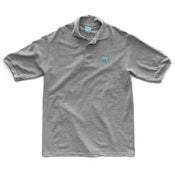 Image of 8 Bit Apparel #Pixel Polo Heather Gray