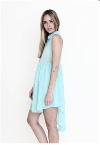Poppy Turquoise Blue Dress