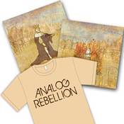 Image of Analog Rebellion - Ancient Electrons, PlayRadioPlay! - Besides Nothing, Shirt, Signed
