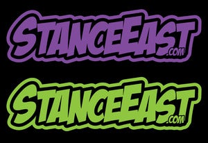 Image of "Stance East" Comic Die Cut