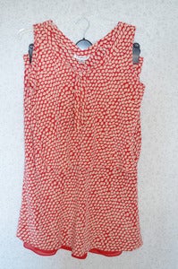 Image of Vintage France New York Silk Skirt Set {Size 14}