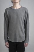 Image of Caste "Columbia" Waffle Shirt Dark Heather