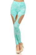 Image of Mint Garter Leggins