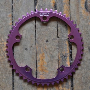 Image of Sugino 75 Purple Track Chainring