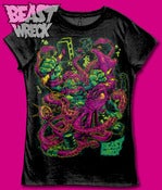 Image of GORILLA VS. ARCHITEUTHIS womens shirt