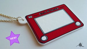 Image of Etch A Sketch Pendant