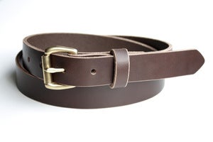 Image of The Slim Belt - Brown 