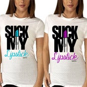 Image of Suck My Lipstick Tee - Spring