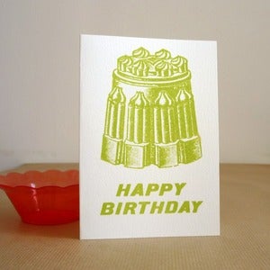 Image of Happy Birthday greeting card