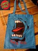 Image of Santa Cruz Screaming Hand Tote Shopper Blue