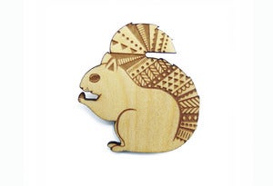 Image of Woodland Squirrel Brooch