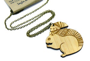 Image of Woodland Squirrel Necklace