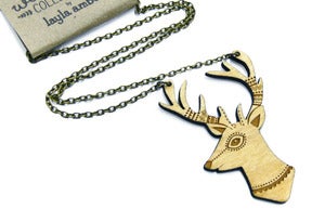 Image of Woodland Deer Necklace