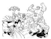 Image of marvel superheroes magazine cover 18