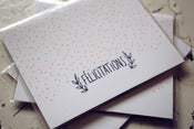 Image of Carte Félicitations Mathilde Cabanas ♥
