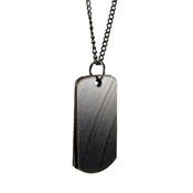 Image of Recycled Record Dog Tag