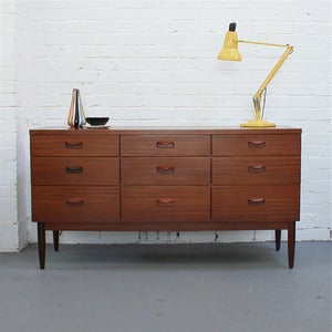 Image of Large Vintage Wrighton Chest of Drawers / Sideboard