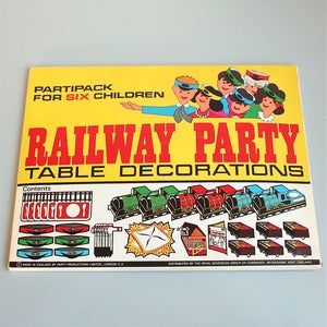 Image of Amazing Vintage Paper Party Pack - Railway