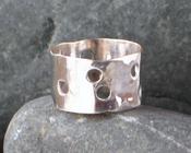 Image of Matt's Sterling Polka Dot Ring