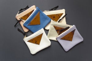 Image of LEATHER Change Purse.