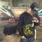 Image of Started From The Border Crewneck Sweaters