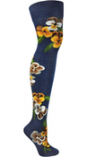 Image of Pansies Over-The-Knee Navy