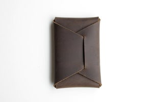 Image of The Folded Card Carry - Umber 