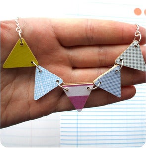 Image of • Candy • Bunting Necklace As Seen on Sophie from The Block