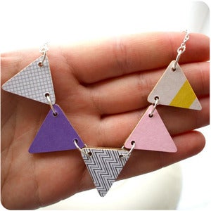 Image of • Fun Fair • Bunting Necklace