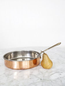 Image of Old Copper Saute Pan