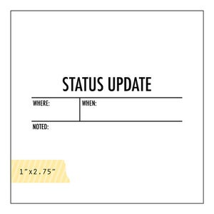Image of status update