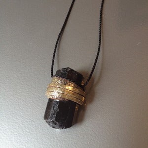 Image of BLACK TOURMALINE NECKLACE