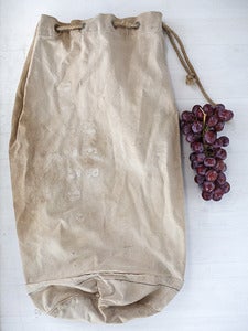 Image of Old War Canvas Duffle Bag with Stencil