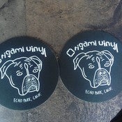 Image of Origami Vinyl Turntable Slipmat (Nathan Bell Design)
