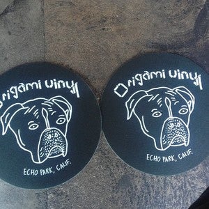 Image of Origami Vinyl Turntable Slipmat (Nathan Bell Design)