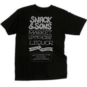Image of SNACK & SONS MARKET TEE YELLOW/GREY
