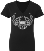 Image of Women's - Horseshoe Wings v-neck