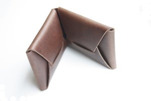 Image of The Folded Card Carry No. 2 - Medium Brown 