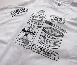 Image of Carnage T-shirt designed by Snoeman (White)