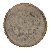 Image of Fluted Metal Tray
